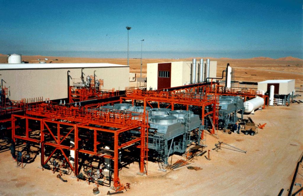 Mesdar Gas Reinjection Station